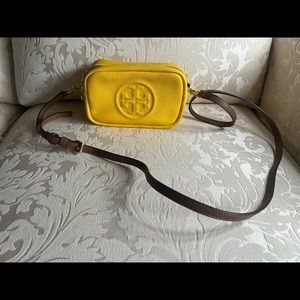 Tory Burch Mini Bombay in Lemon